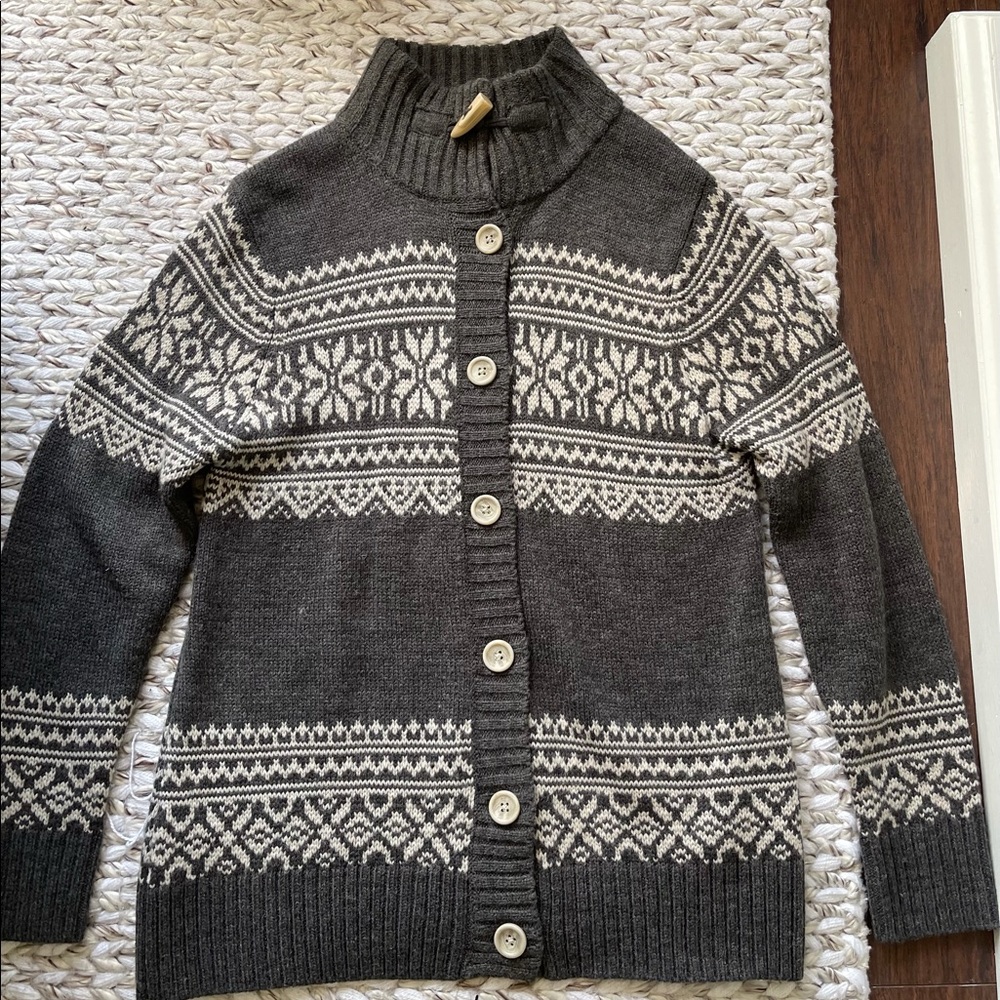 Lady Hathaway Fairisle Cardigan Sweater